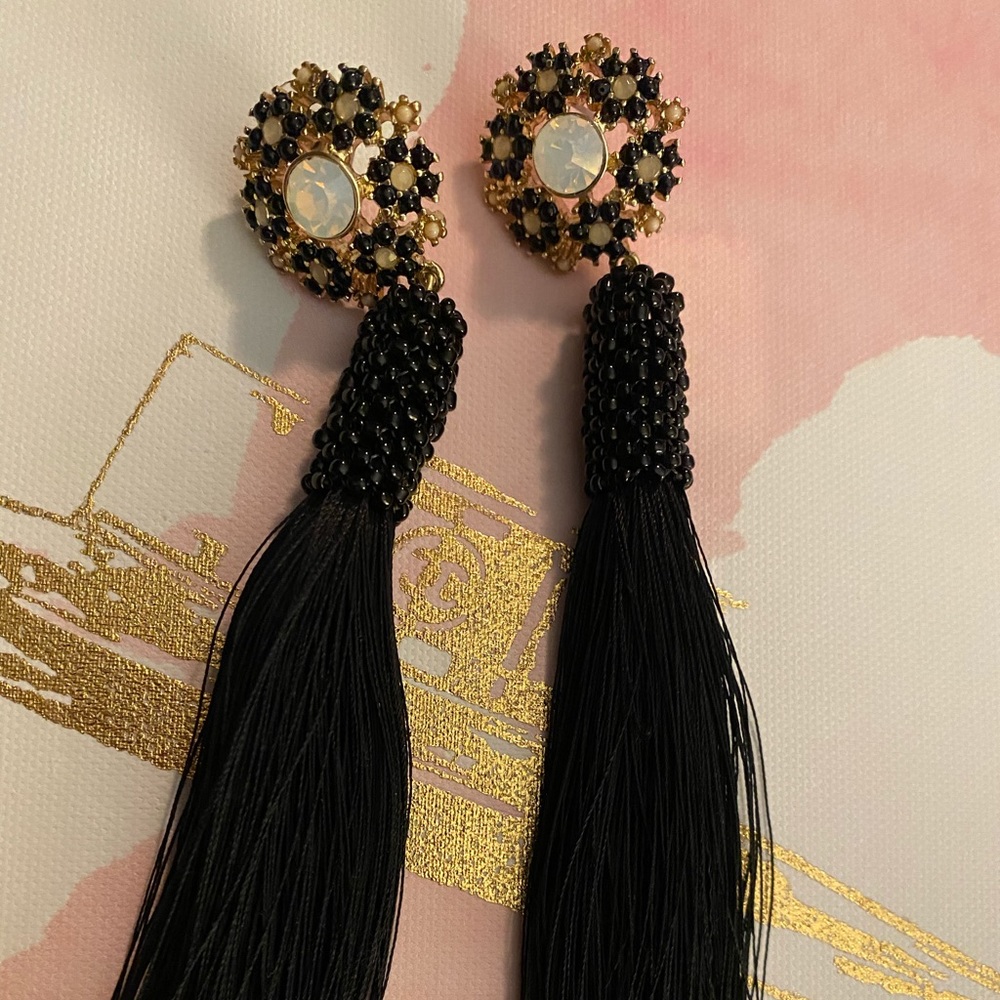 Fringe earrings